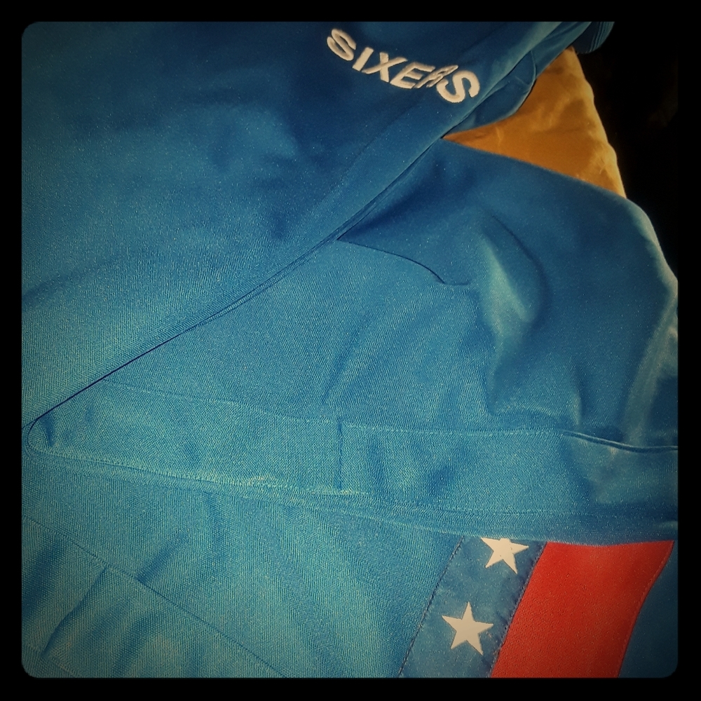 Sixers warm pants